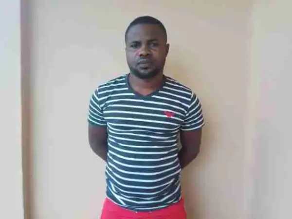 Man Who Defrauds People On Instagram & Whatsapp Arrested In Ibadan (Photo)